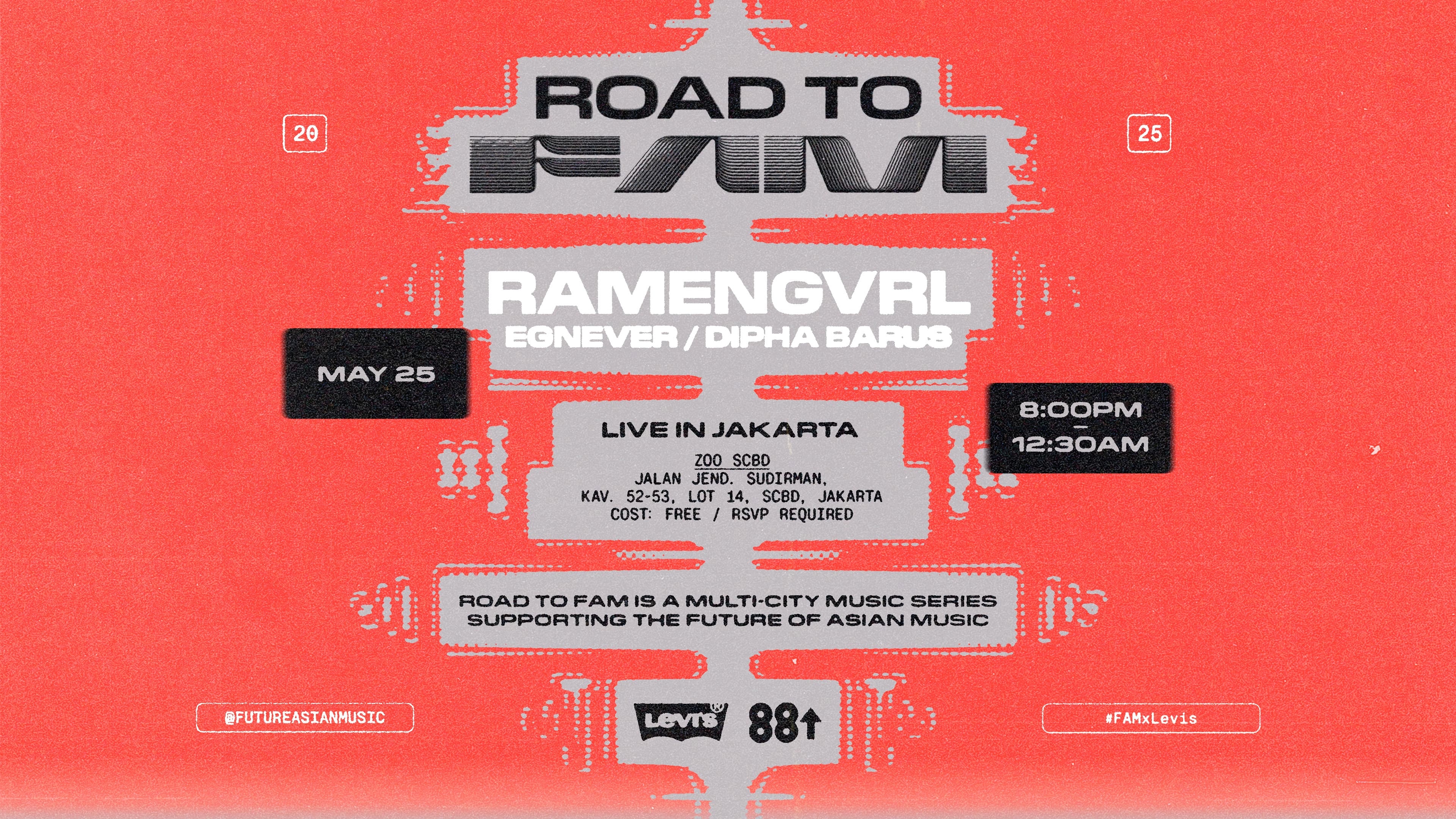 88rising dan Levi’s Hadirkan “Road to Future Asian Music,” Ada Ramengvrl, Dipha Barus dan Egnever