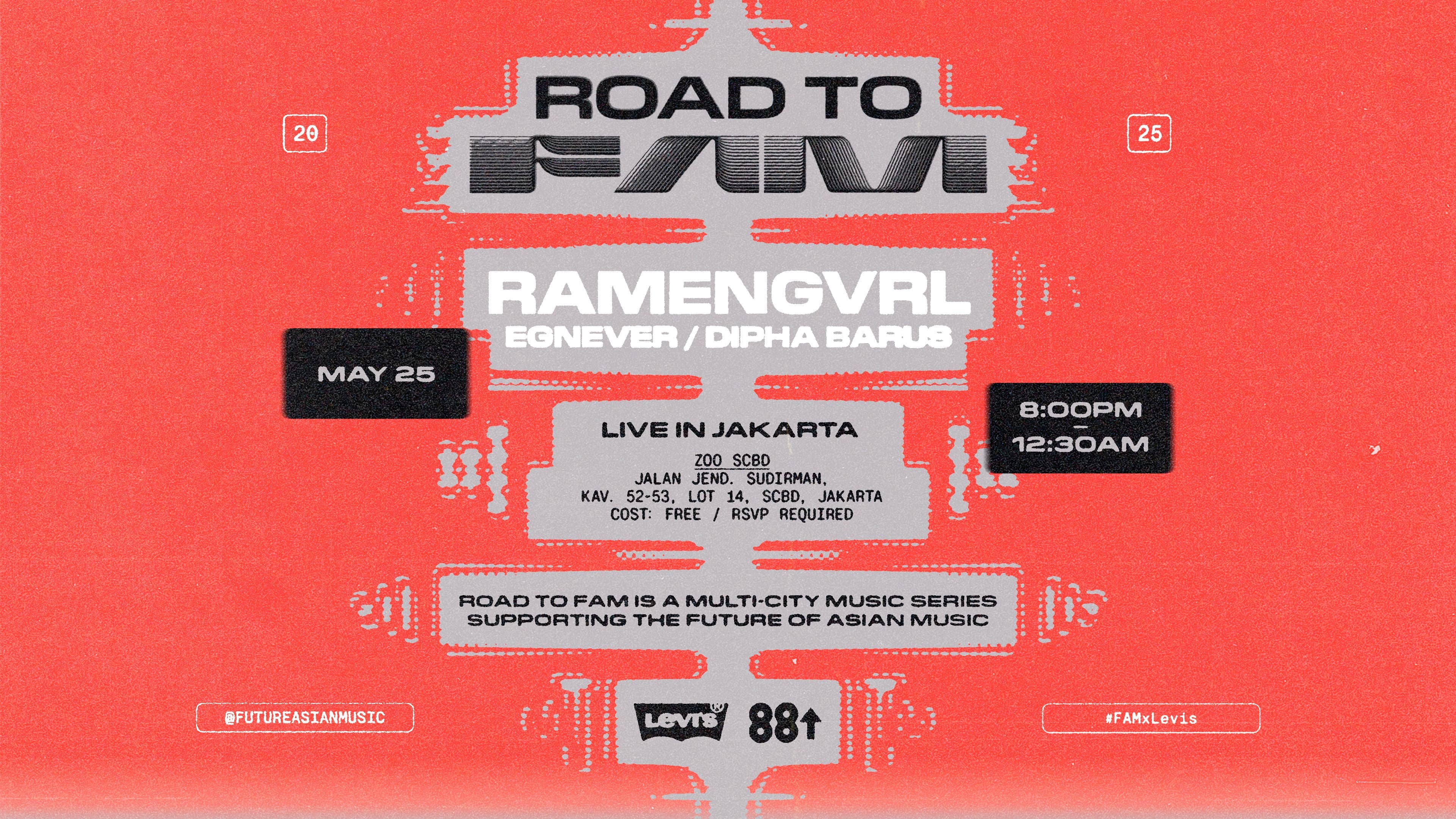 88rising dan Levi’s Hadirkan “Road to Future Asian Music,” Ada Ramengvrl, Dipha Barus dan Egnever
