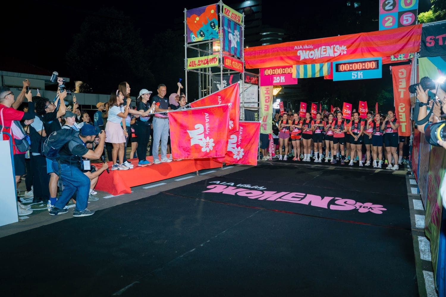 AIA Vitality Women's 10K Sukses Menarik 3.000 Perempuan Berlari untuk Hidup Lebih Sehat