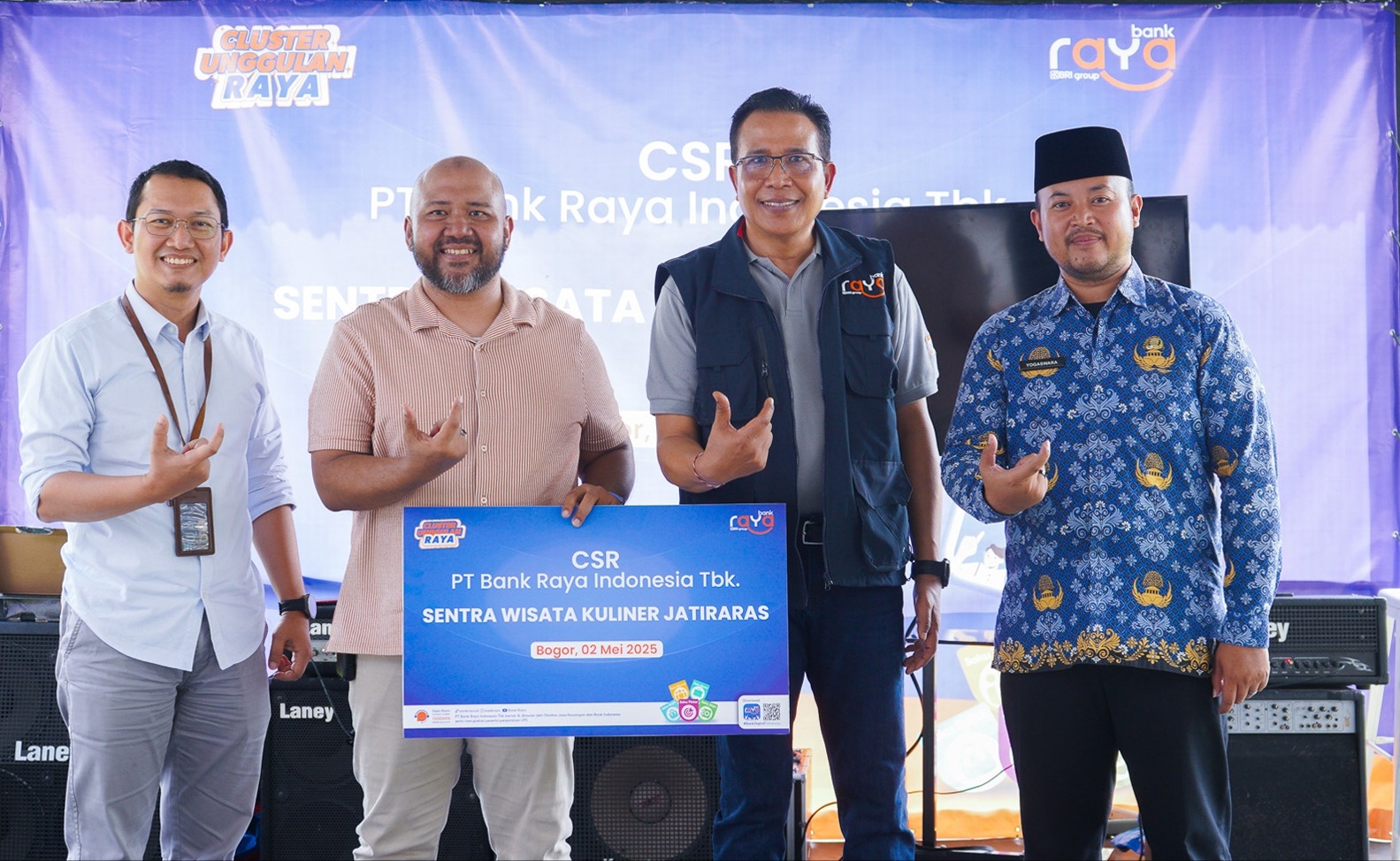 Bank Raya Dukung Digitalisasi UMKM di Cibinong Lewat CSR dan Raya App