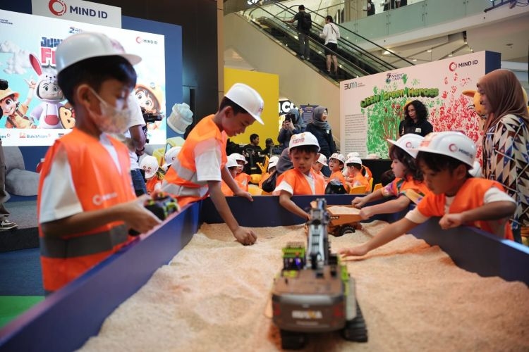 2.167 Pengunjung Serbu Junior Miner Fun Fest, Pameran Edukatif Pertambangan Pertama di Indonesia