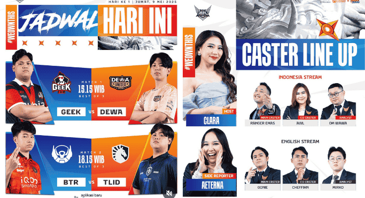 Jangan Kelewatan! Ini Jadwal MPL Season 15 Week 7, Cek Link Live Streaming Sekarang!