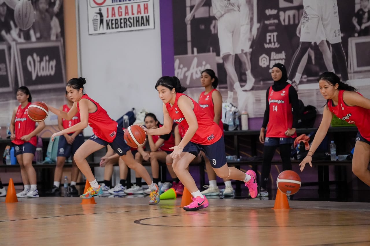 Perbasi Rilis 12 Roster Timnas Basket Putri untuk Kualifikasi Piala Asia U16