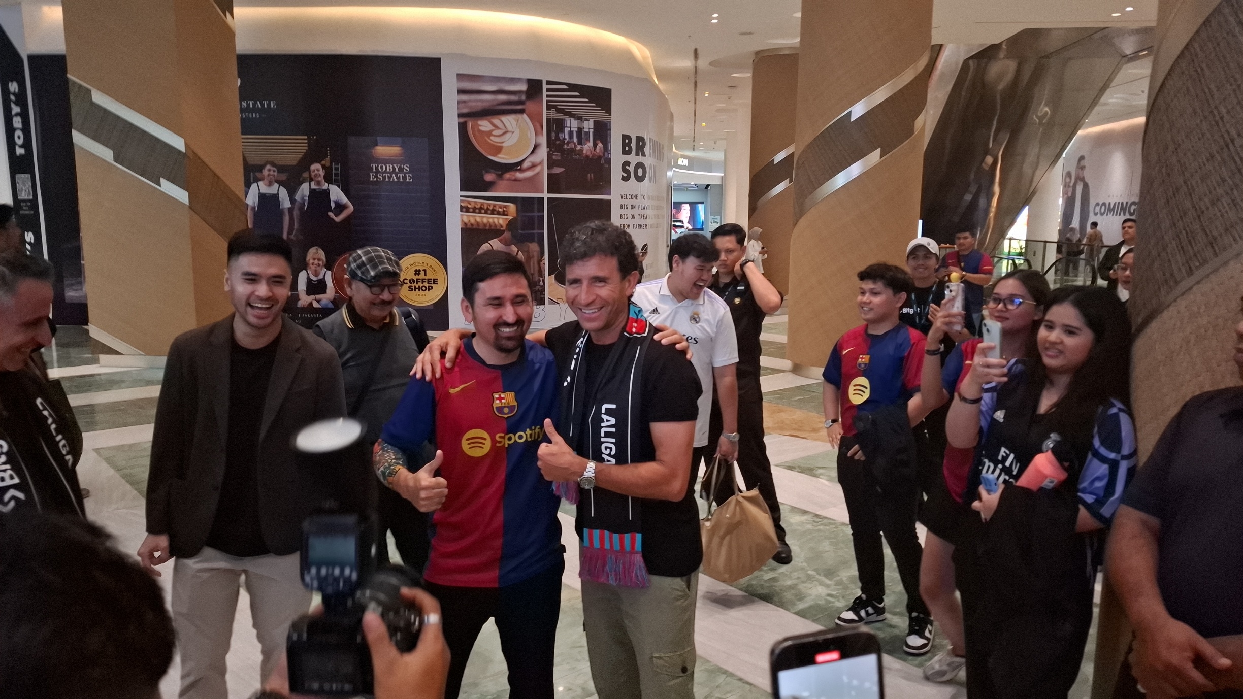 Luis Milla Bareng 'Messi Jakarta' Saksikan Drama Kemenangan Barcelona di El Clasico