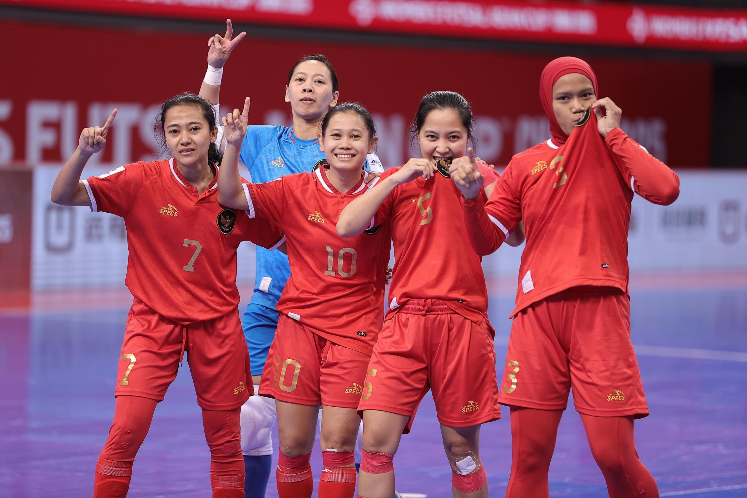 Timnas Futsal Putri Indonesia Tundukkan Bahrain 5-1, Lolos ke Perempat Final Piala Asia
