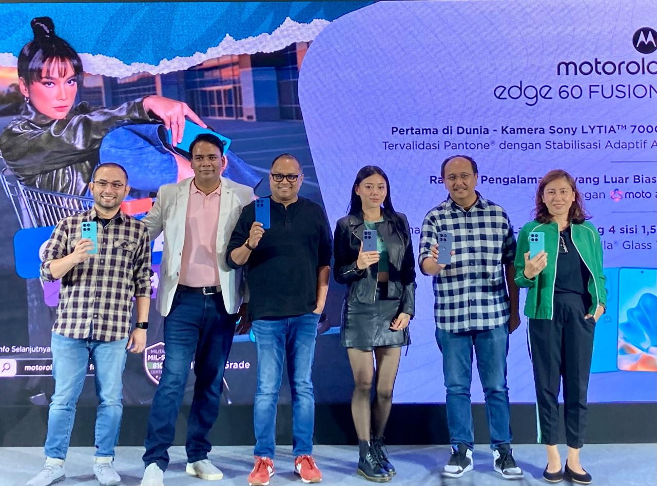 Motorola Edge 60 Fusion Usung Teknologi AI On-Device dan Fokus pada Keamanan Data