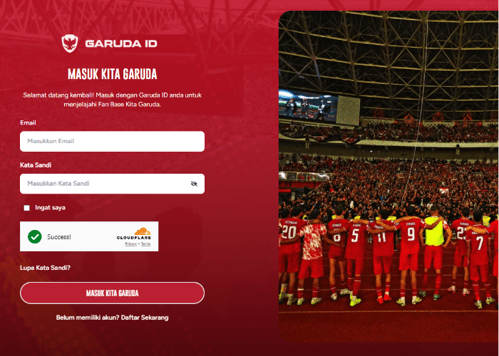 Cara Beli Tiket Laga Timnas Indonesia vs China via KitaGaruda.id, Mudah dan Cepat!