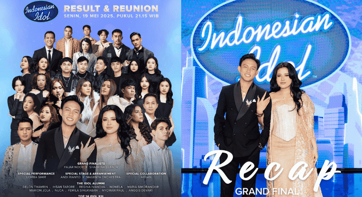 Pengumuman Juara Indonesian Idol 2025 Malam Ini Result & Reunion! Fajar Noor dan Shabrina Leanor Dapat Hadiah Apa?