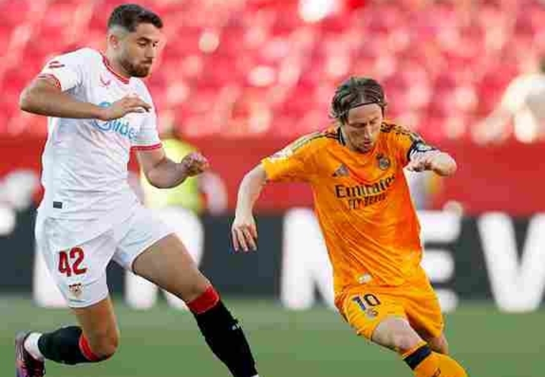 Luka Modric Berhasil Terpilih Jadi Man of the Match Real Madrid vs Sevilla