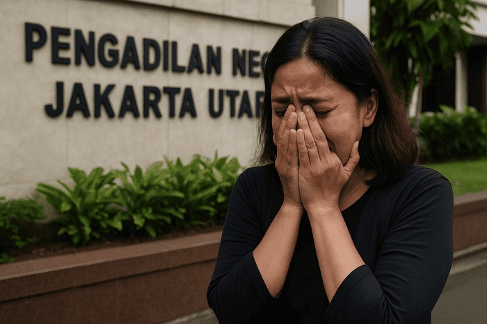 Sidang Hak Asuh Anak Ditunda Tiga Kali, Seorang Ibu Jerit Minta Keadilan di PN Jakarta Utara