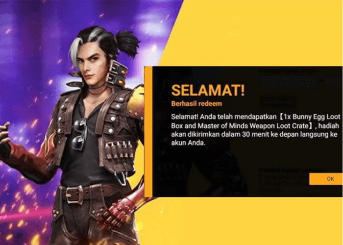 Kode Redeem FF SG2 Terbaru 20 Mei 2025, Cek Mudah di Sini!