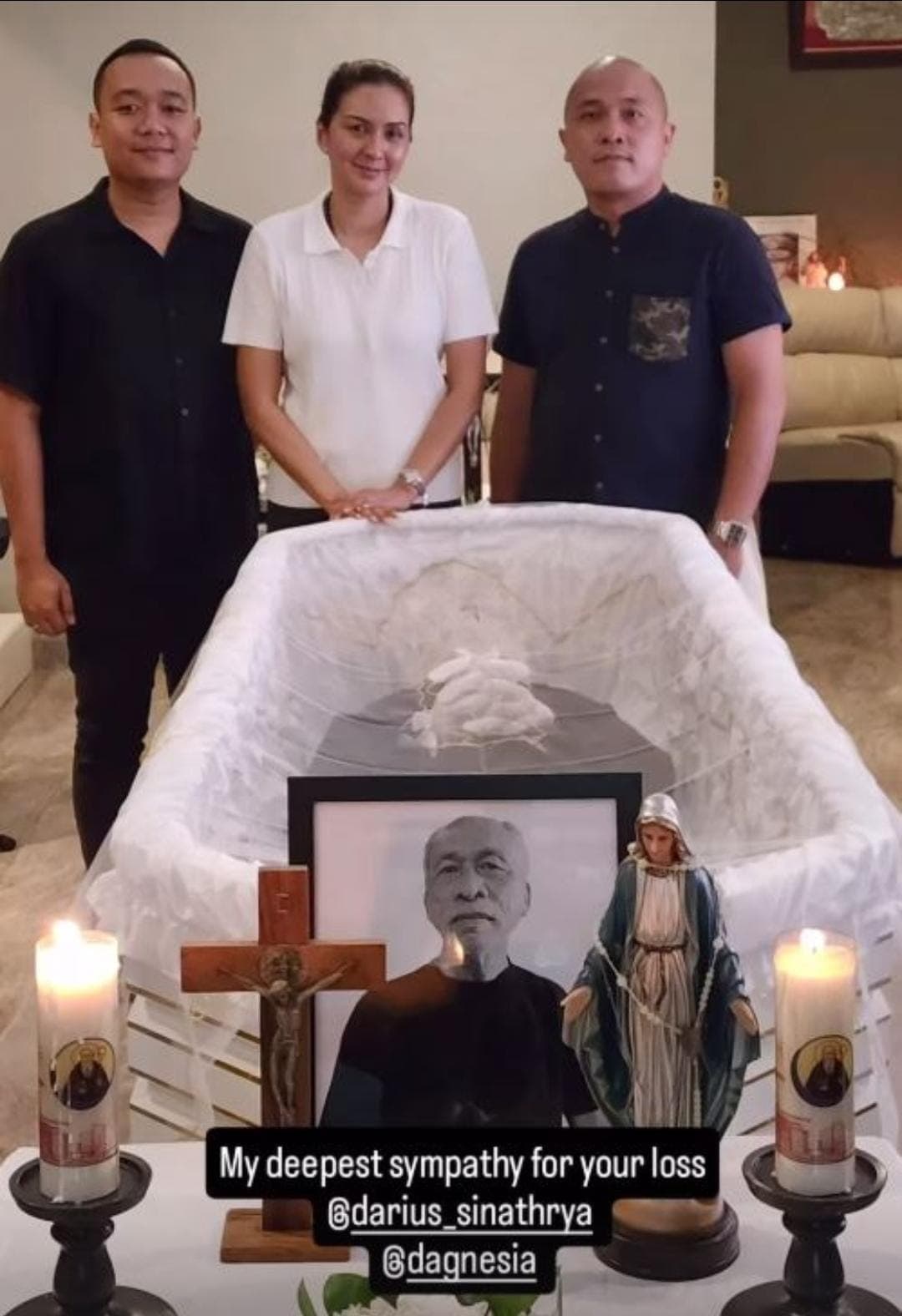 Donna Agnesia Ungkap Mendiang Ayah Mertua Alami Stroke Pertama Kali Tahun 2017