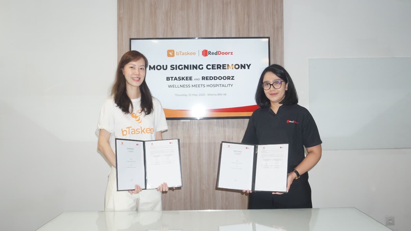 bTaskee Gandeng RedDoorz Wujudkan Pengalaman Menginap dan Massage Lebih Nyaman