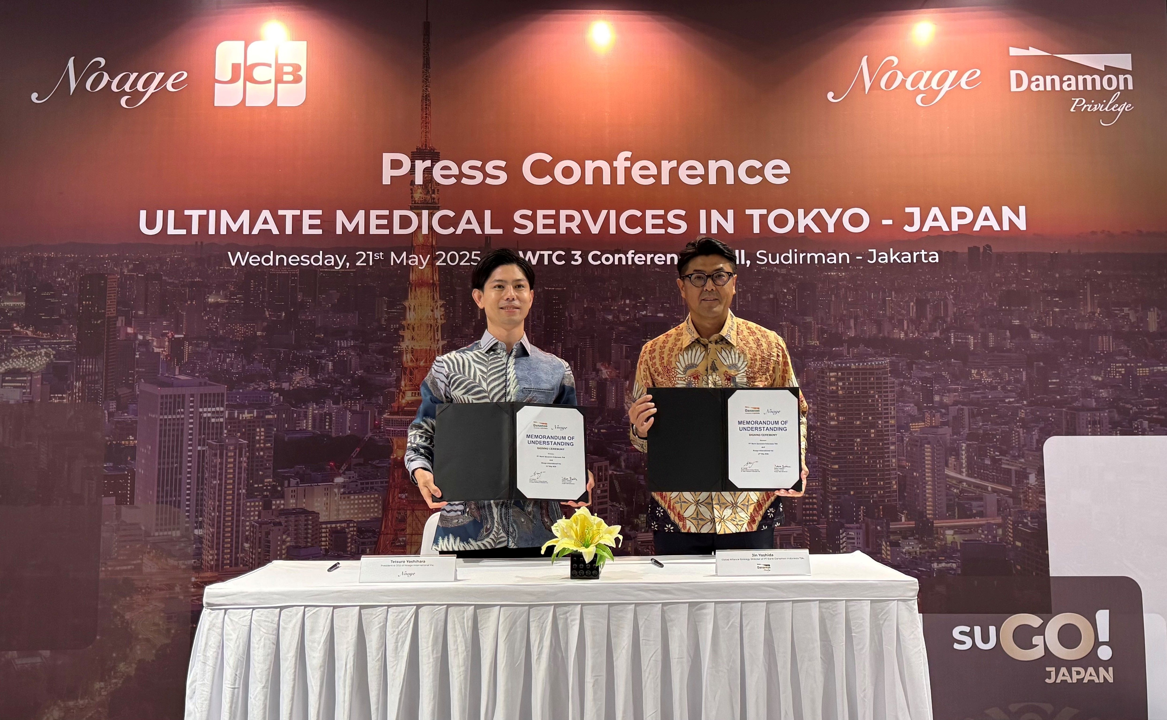 JCB Gandeng Noage International Bidik Segmen Premium Indonesia