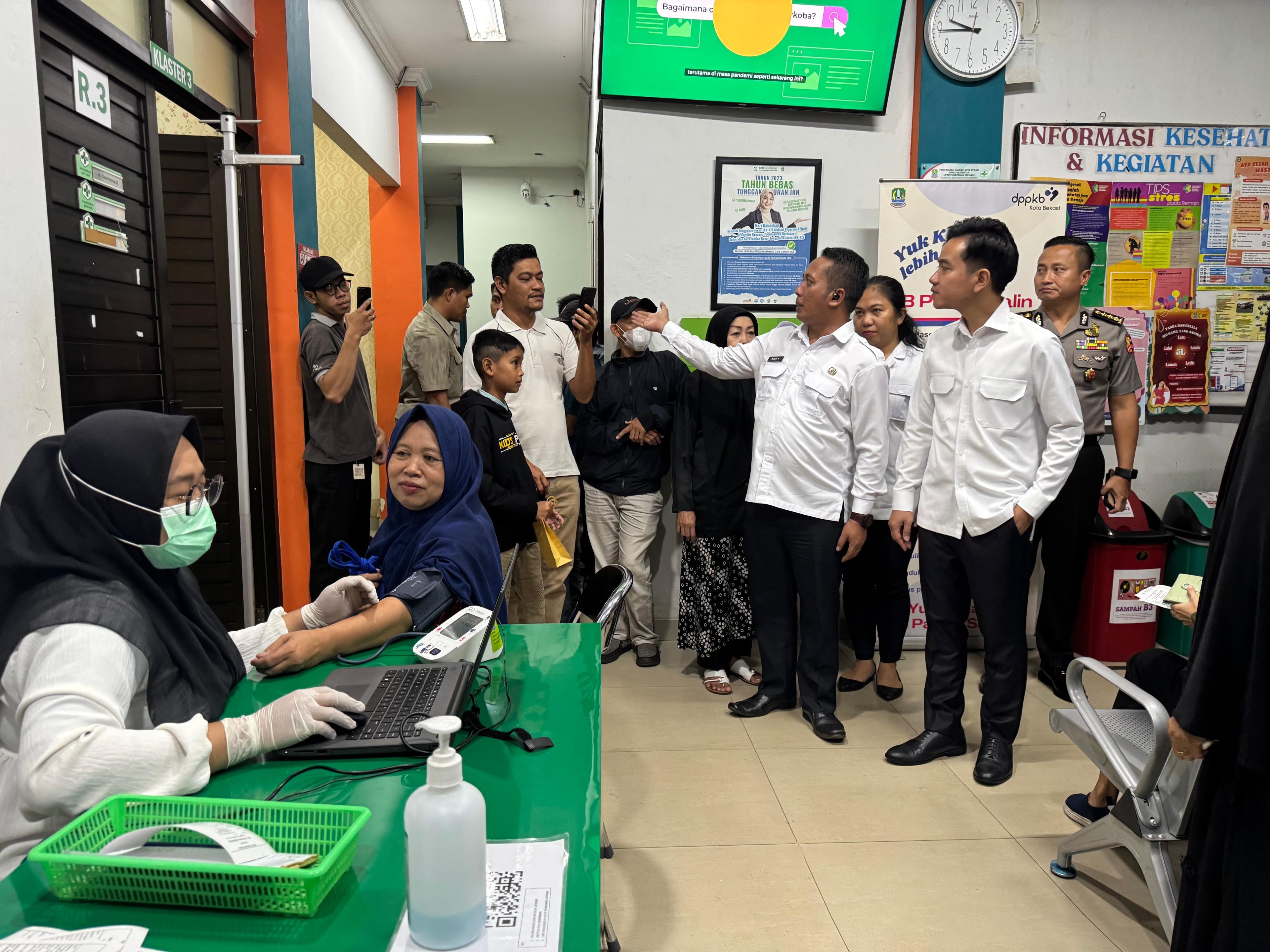 Gibran Dorong Peningkatan Layanan Kesehatan di Puskemas untuk Deteksi Dini Penyakit