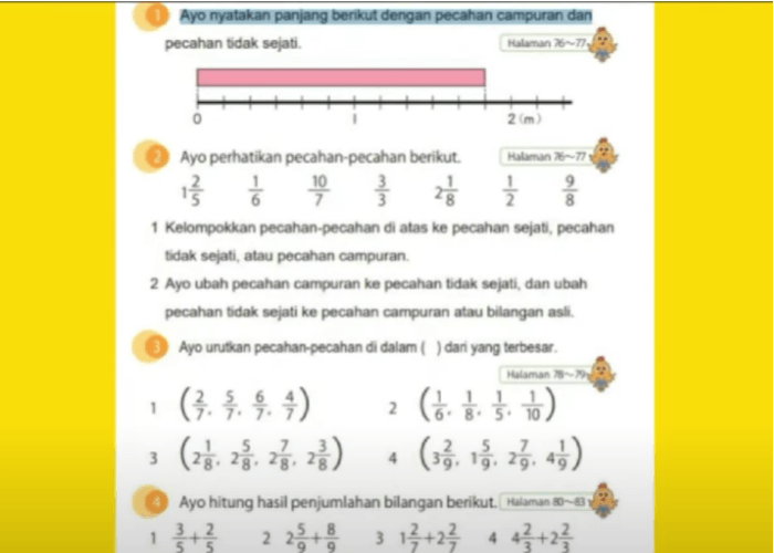 Kunci Jawaban Matematika Kelas 4 Halaman 84: Latihan Volume 2 Kurikulum Merdeka