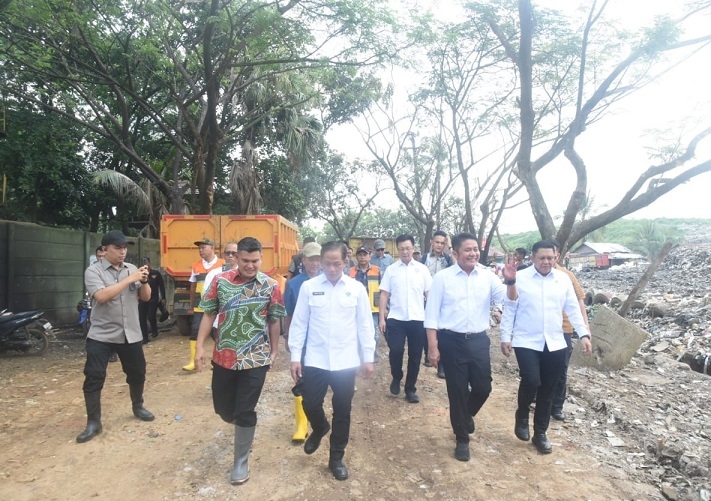 Menteri Lingkungan Hidup Apresiasi Langkah Strategis Pemprov Sumsel dan Pemkot Palembang Tangani Sampah di TPA Sukawinatan