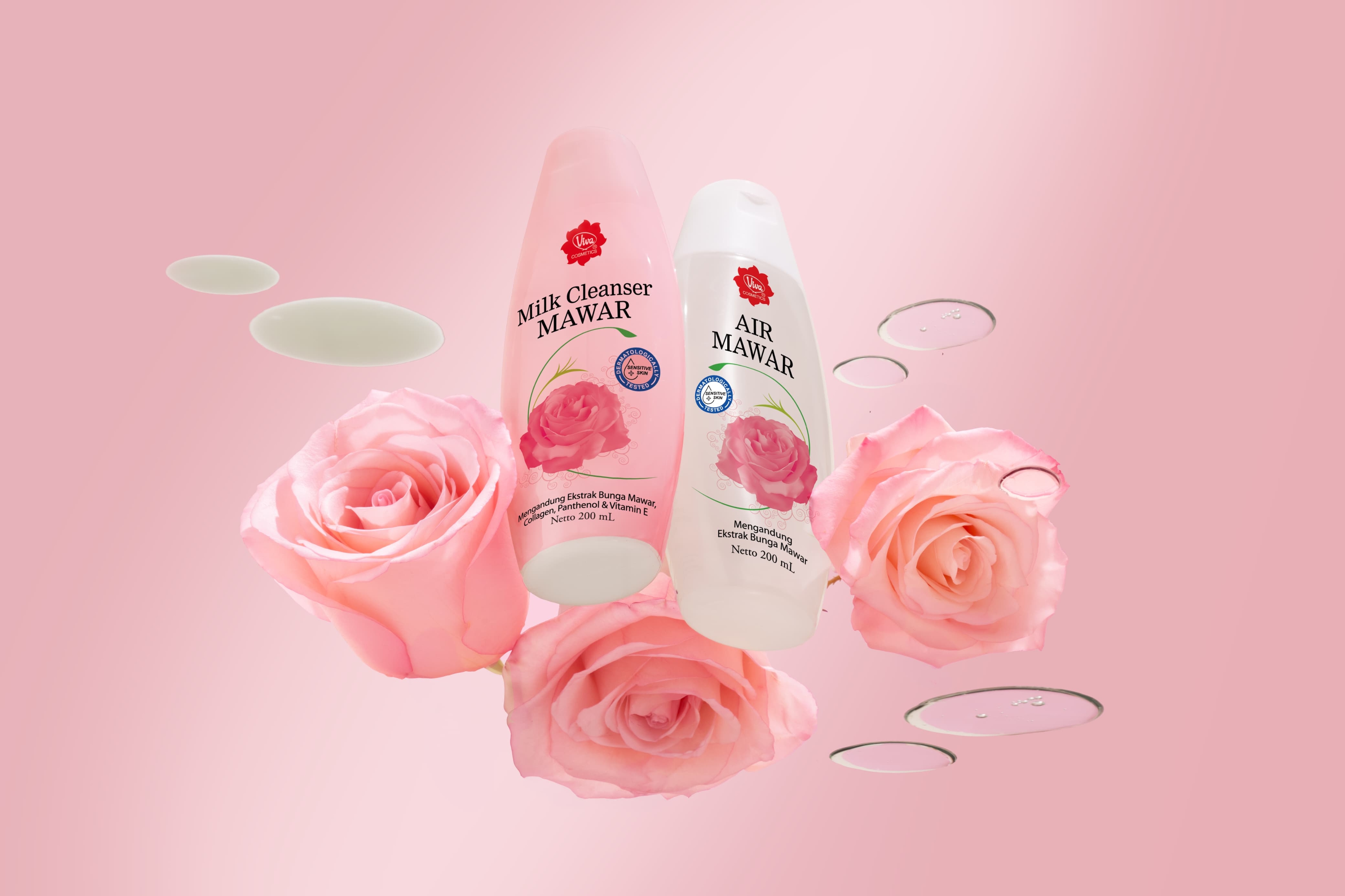 Viva Cosmetics Hadirkan Milk Cleanser Mawar untuk Kulit Sensitif
