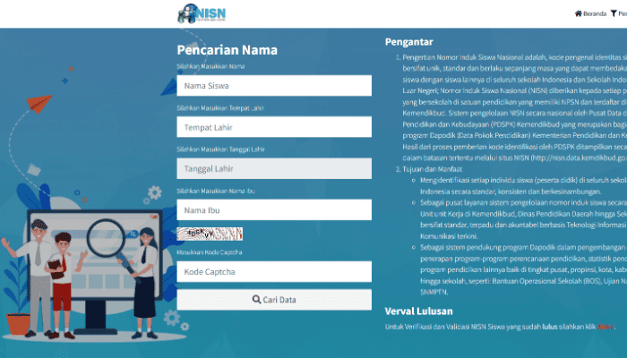 Begini Cara Cek NISN Siswa 2025 Lewat HP dan Laptop, Mudah dan Cepat Tanpa ke Sekolah!