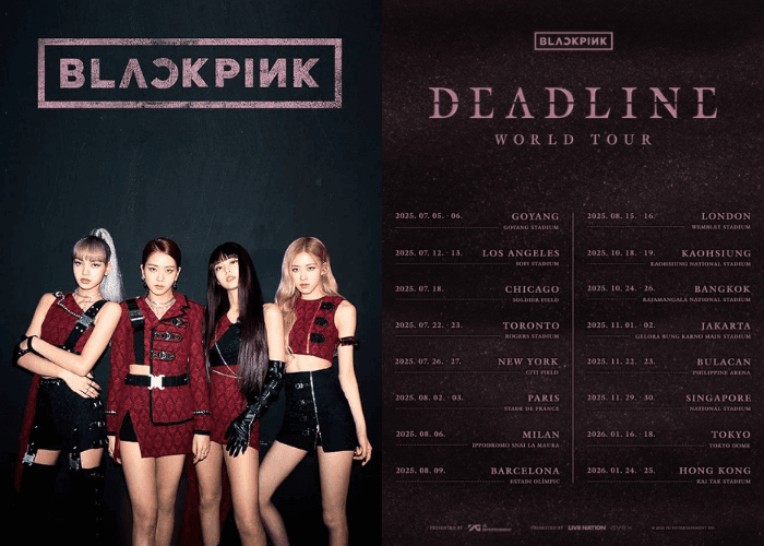 BLACKPINK Umumkan Tanggal Tur Asia 'DEADLINE', Ada Indonesia?