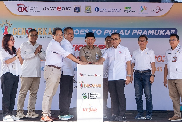 OJK dan Bank DKI Kolaborasi Wujudkan Pulau Seribu Jadi Digital Island