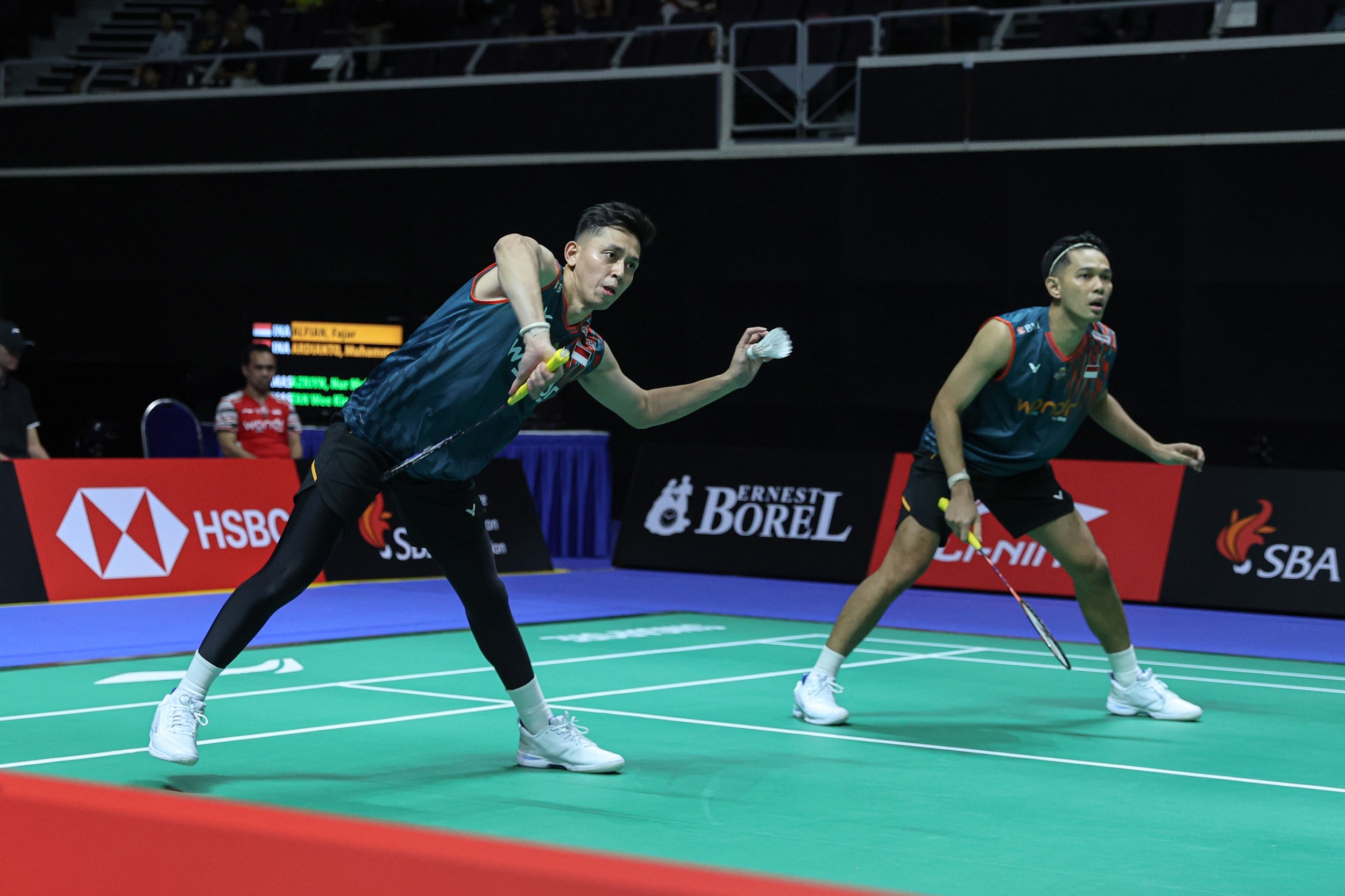 Singapura Terbuka: Fajar/Rian Menang Mudah, Selanjutnya Berpeluang Balaskan Dendam Leo/Bagas