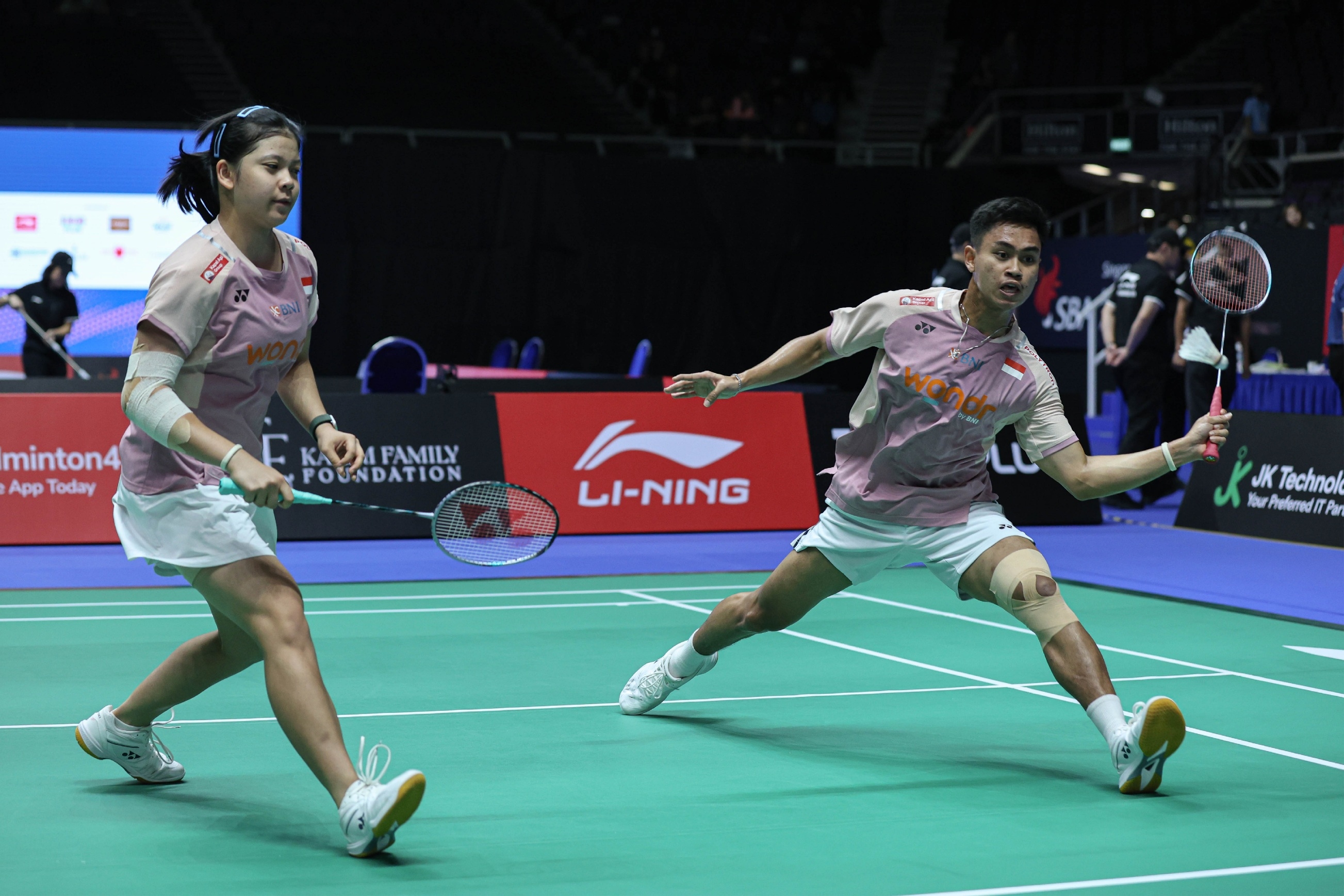 Singapura Terbuka: Kalahkan Duet Taipei, Jafar/Felisha Amankan Laga Debut Super 750