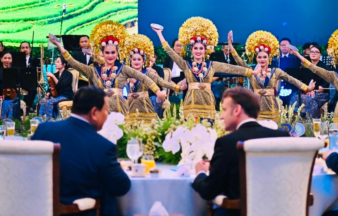 Jamuan Makan Malam untuk Presiden Macron, Ada Soto Banjar hingga Pertunjukan Seni