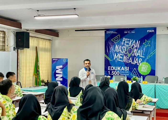 PNM Ajak Ribuan Siswa SMK Berani Berwirausaha Lewat Pekan Nasional Mengajar