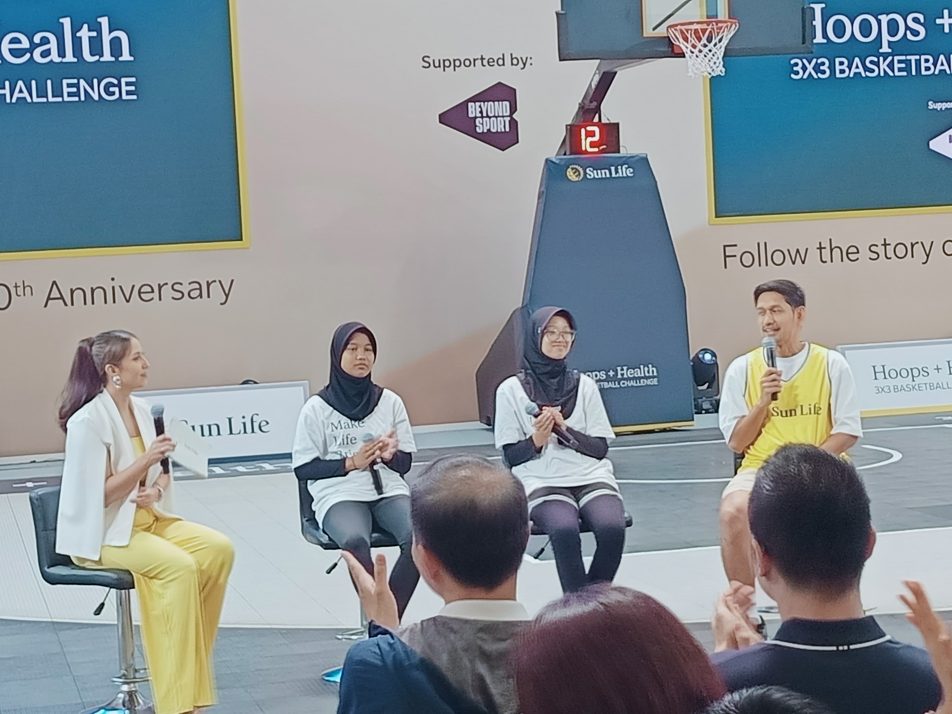 Sun Life Hoops+Health 3X3 Basketball Challenge, Kampanyekan Gaya Hidup Sehat untuk Generasi Muda