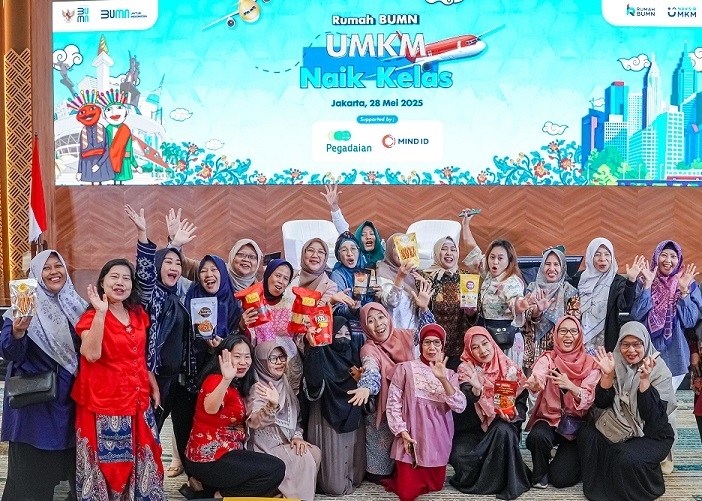 Perkuat Asta Cita Presiden, Kementerian BUMN Gelar Program Naik Kelas Buat UMKM di Pegadaian Tower