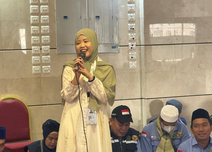 Anggota DPD Ratu Tenny Temui Jemaah Haji Sumsel, Soroti Kendala Transportasi hingga Kartu Nusuk