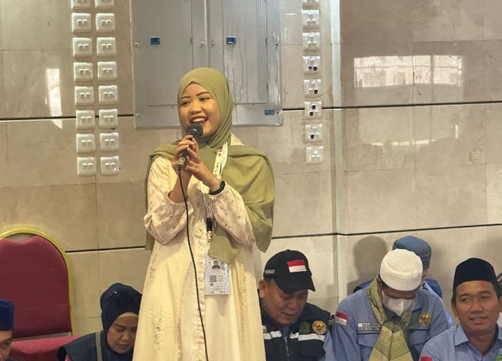 Anggota DPD Ratu Tenny Temui Jemaah Haji Sumsel, Soroti Kendala Transportasi hingga Kartu Nusuk