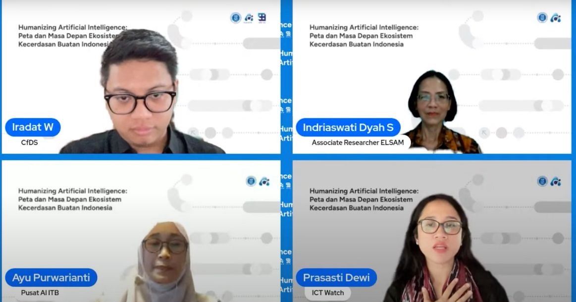 STEI ITB Gelar Webinar Nasional “Humanizing Artificial Intelligence”, Dorong Teknologi AI yang Berpihak pada Kemanusiaan