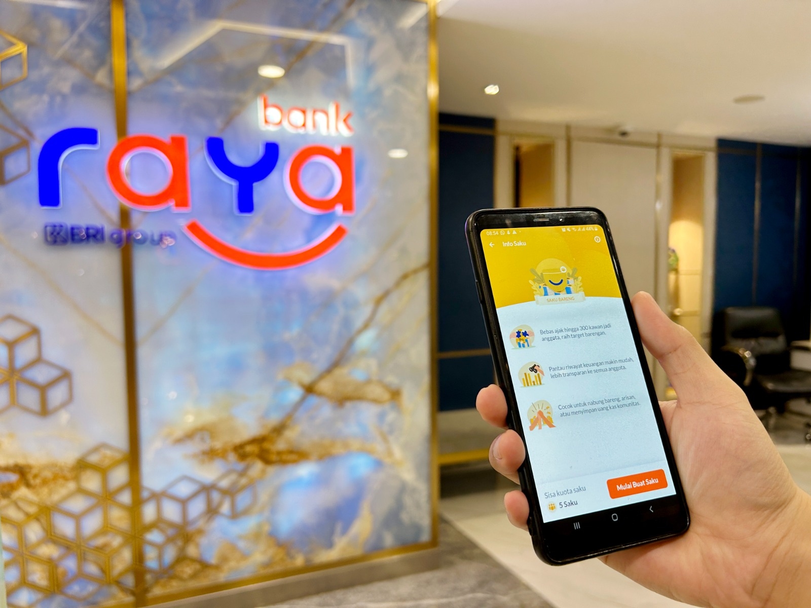 Fitur 'Tagih Uang' Lengkapi Saku Bareng di Raya App, Ajak Komunitas Menabung Hingga 300 Anggota
