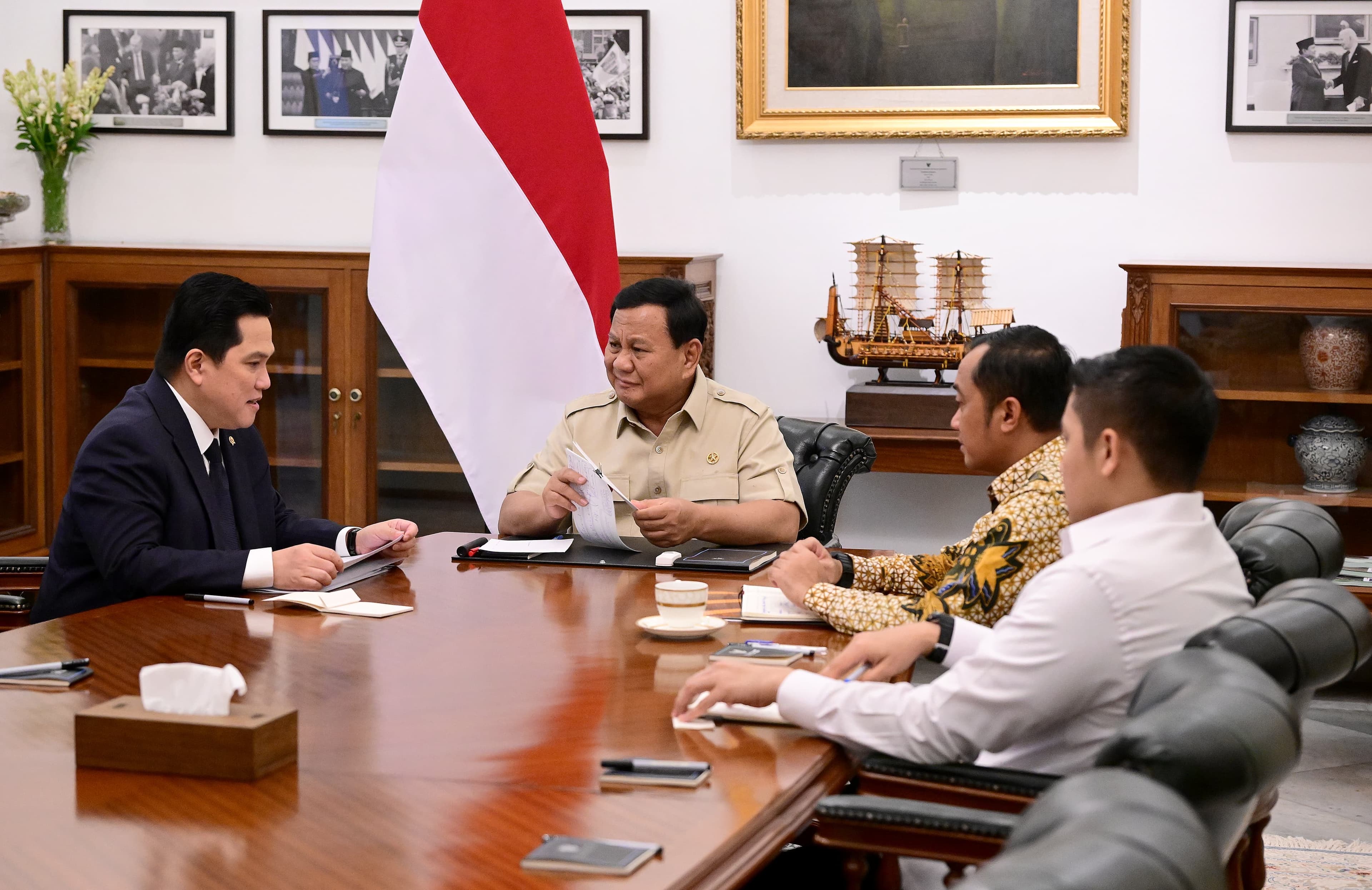 Prabowo Akan Tunjuk Wamen Jadi Menteri BUMN Ad Interim, Peleburan dengan Danantara Terbuka Lebar