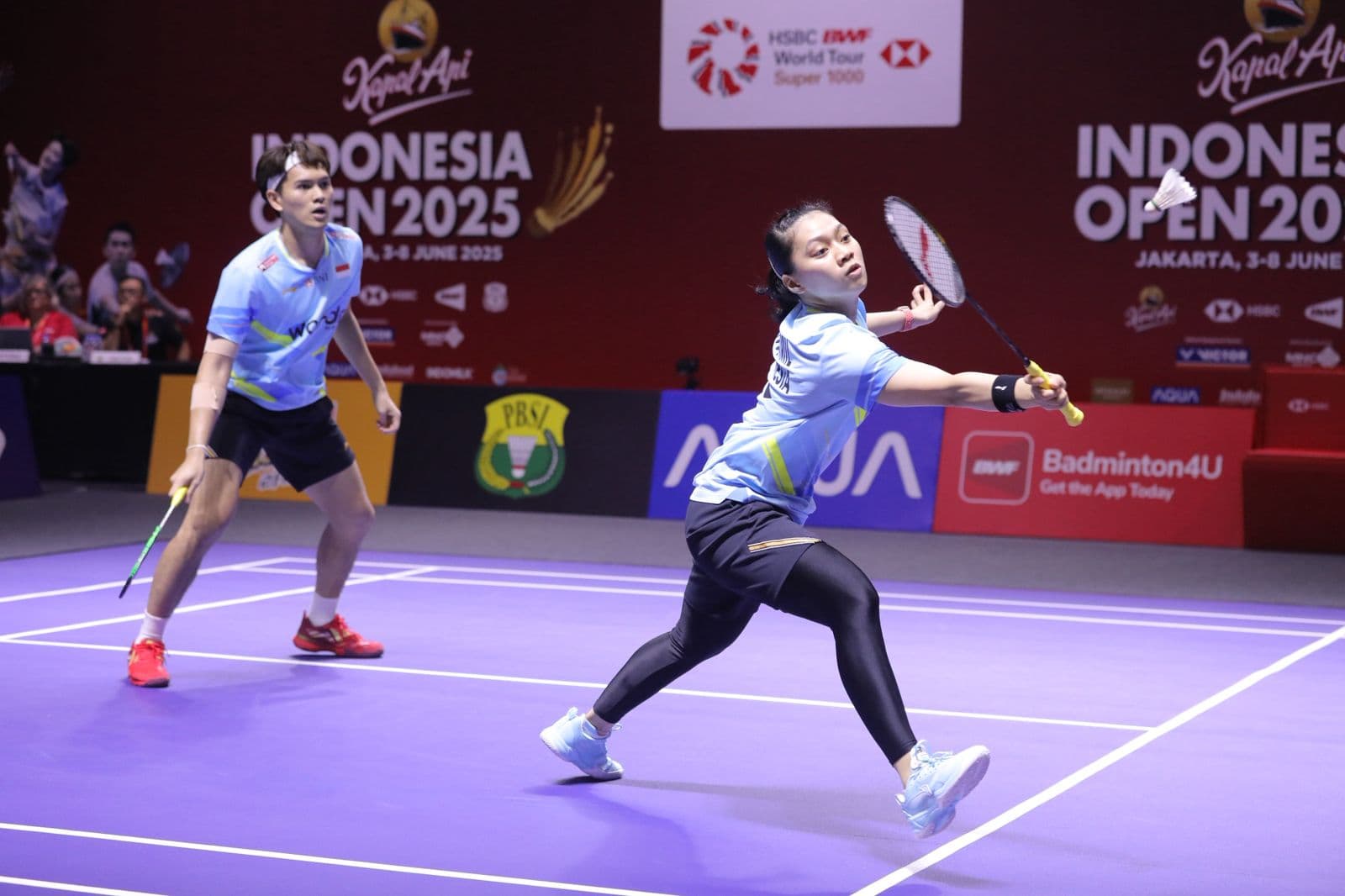 Indonesia Terbuka: Adnan/Indah Singkirkan Unggulan Pertama, Dejan/Fadia Tersingkir