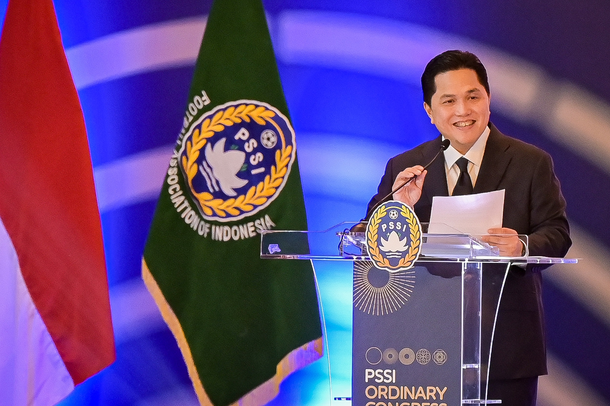 Erick Thohir: Dua Tahun PSSI Hasilnya Alhamdulillah, tapi Kita tidak Berpuas Diri