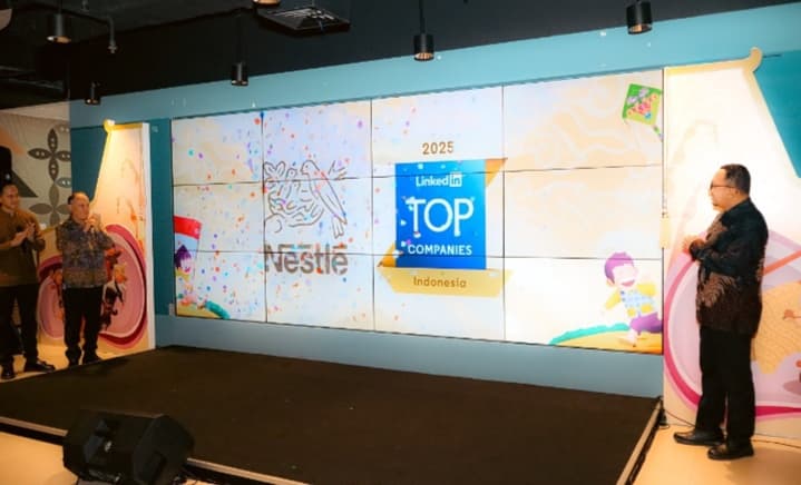 Nestle Indonesia Kembali Masuk Daftar LinkedIn Top Companies 2025, Satu-satunya dari Sektor Makanan & Minuman