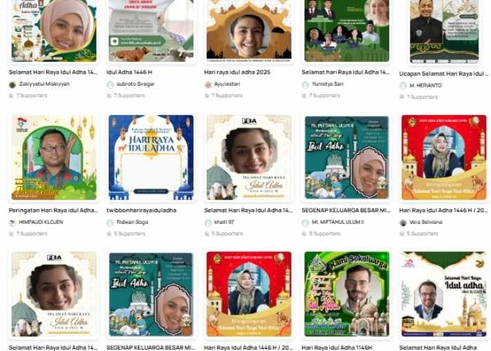 20 Twibbon Idul Adha 2025 Terbaru dan Paling Kreatif, Yuk Bagikan ke Medsos!