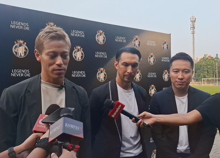 Dipimpin Keisuke Honda, Asia Warriors Football Ajak Legenda Sepak Bola Benua Kuning Kembali Bertarung di Lapangan