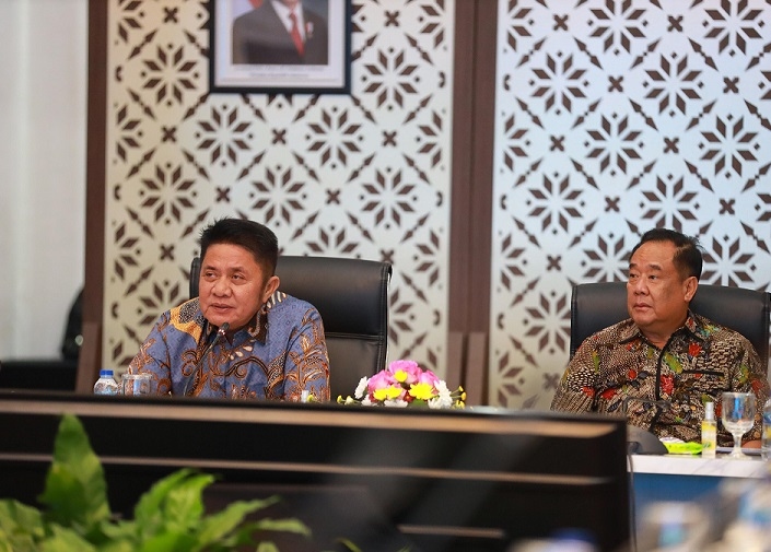 Gubernur Herman Deru Tekankan Pentingnya TJSL dalam Rapat Koordinasi Sektor Pertambangan dan Energi