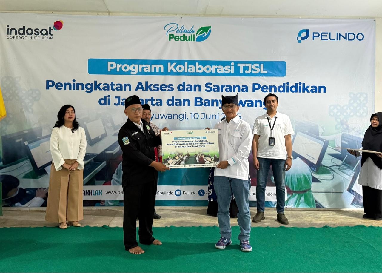 Pelindo Dukung Perluasan Akses Digital di Sekolah Pesisir