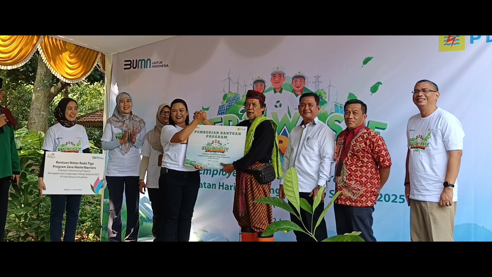 Peringati Hari Lingkungan Hidup Sedunia, PT PLN Persero Gelar Zero Waste Warriors di Kali Pesanggrahan