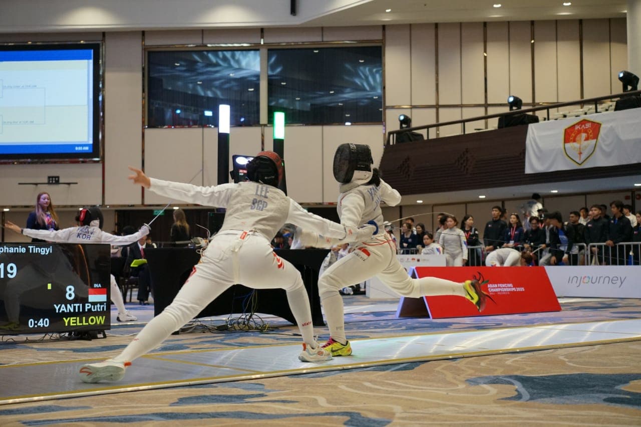 Atlet Indonesia Hanya'Pelengkap' di Kejuaraan Anggar Asia, Ikasi Sebut Kurang Jam Terbang