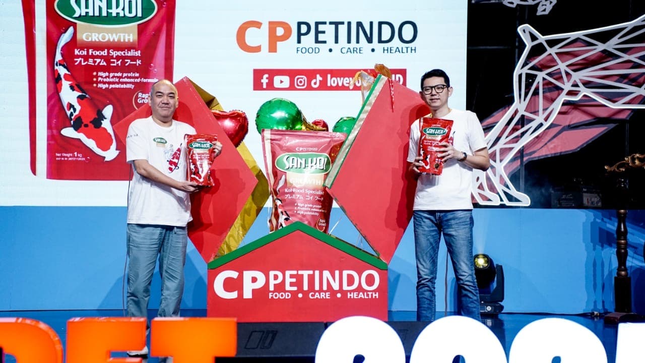 CPPETINDO Luncurkan SANKOI Growth, Dorong Pertumbuhan Koi 20 Persen Lebih Cepat!