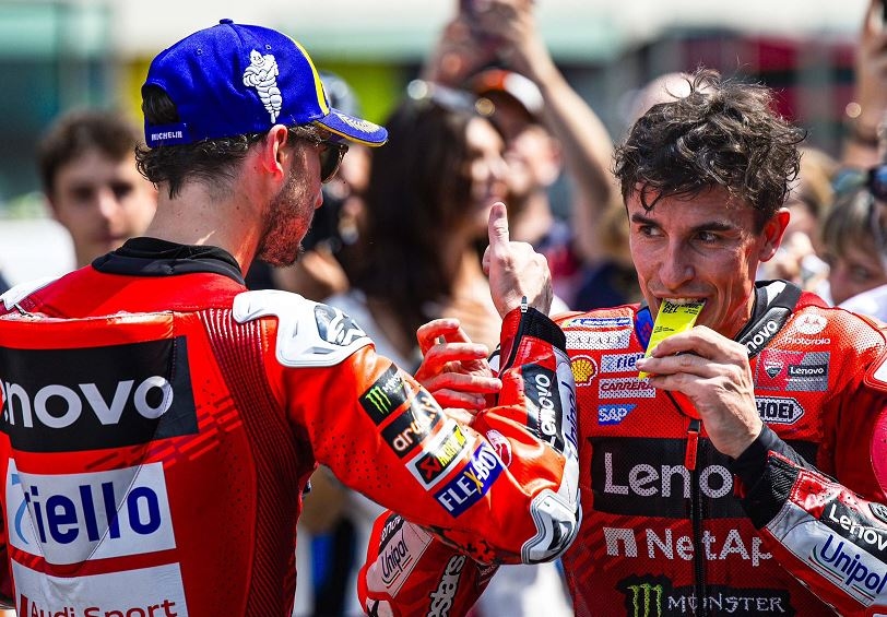 MotoGP Italia: Sempat Kalah Start, Marc Marquez Akhirnya Juara Sesi Sprint