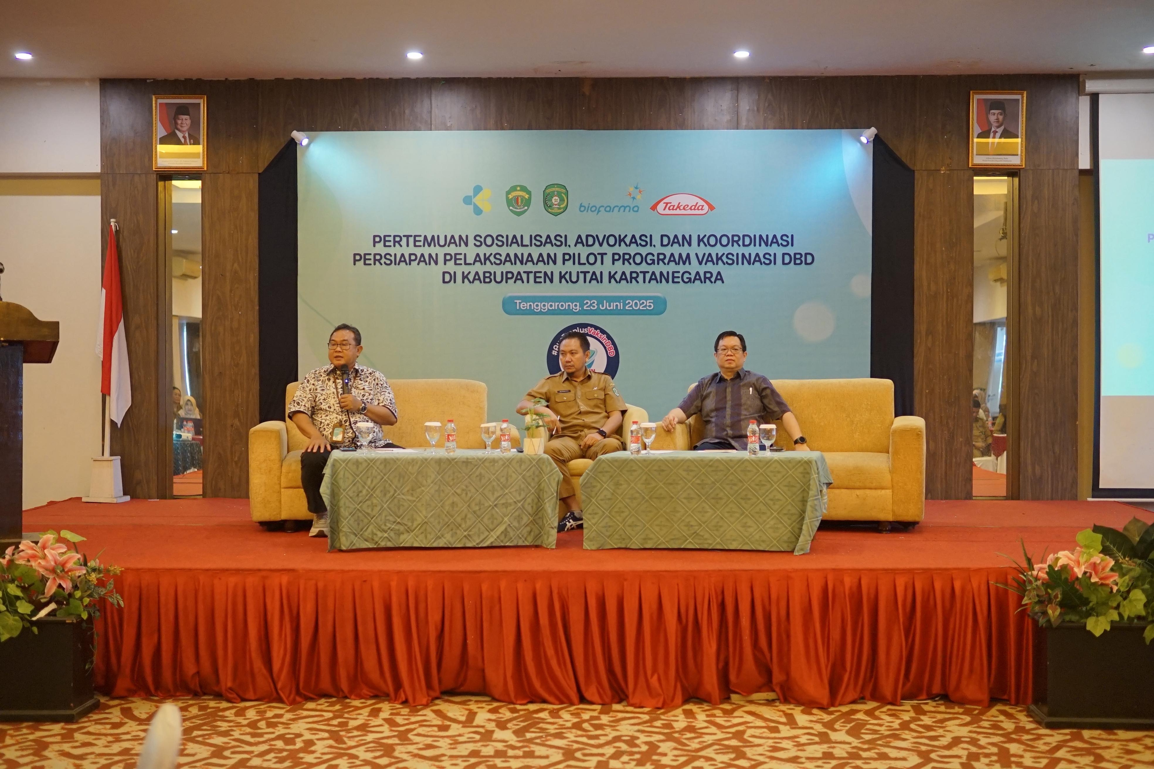 Dinkes Kutai Kartanegara Sosialisasikan Vaksinasi Dengue Sebagai Upaya Pencegahan Jangka Panjang