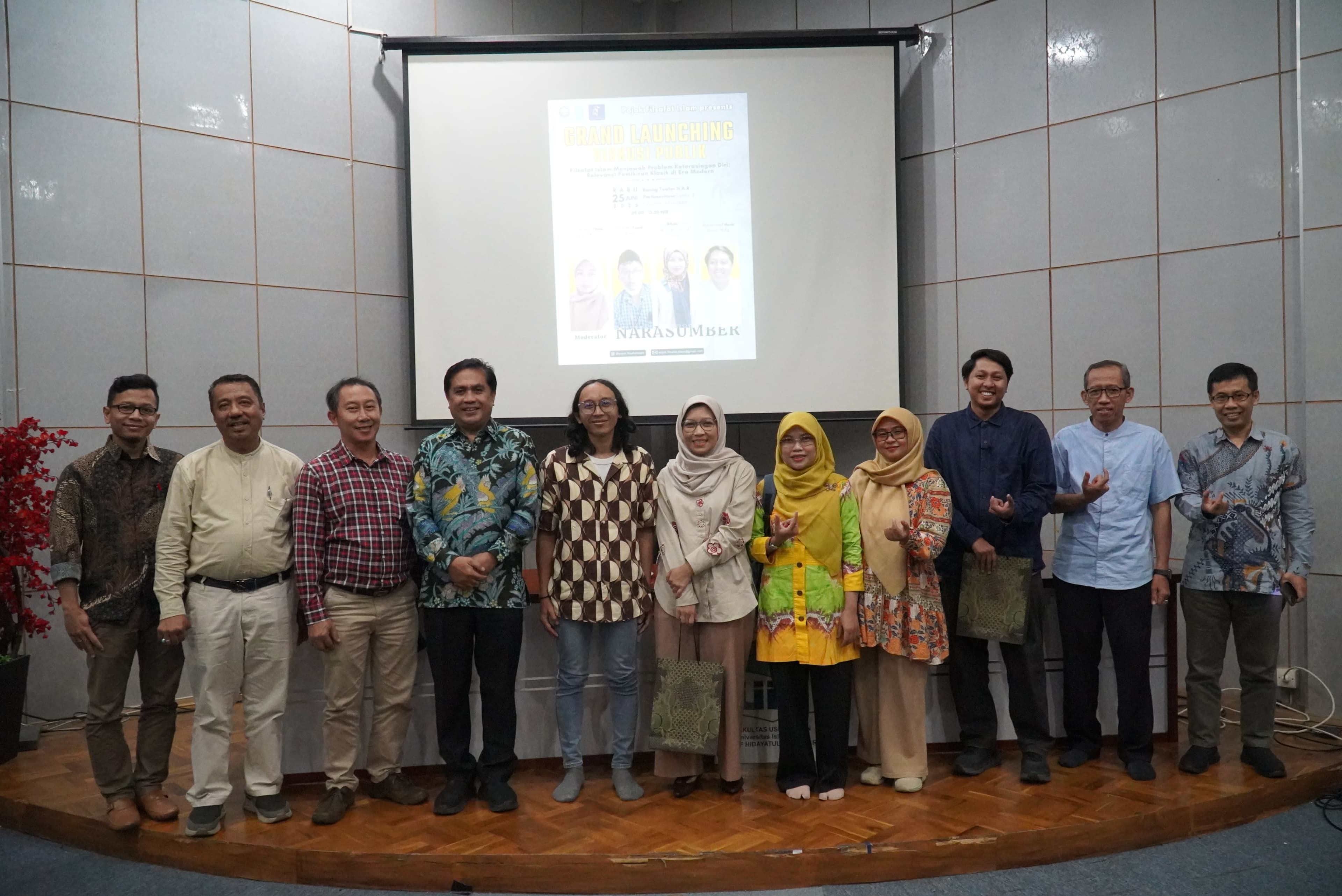 Pojok Filsafat Islam Resmi Diluncurkan di Fakultas Ushuluddin UIN Syarif Hidayatullah