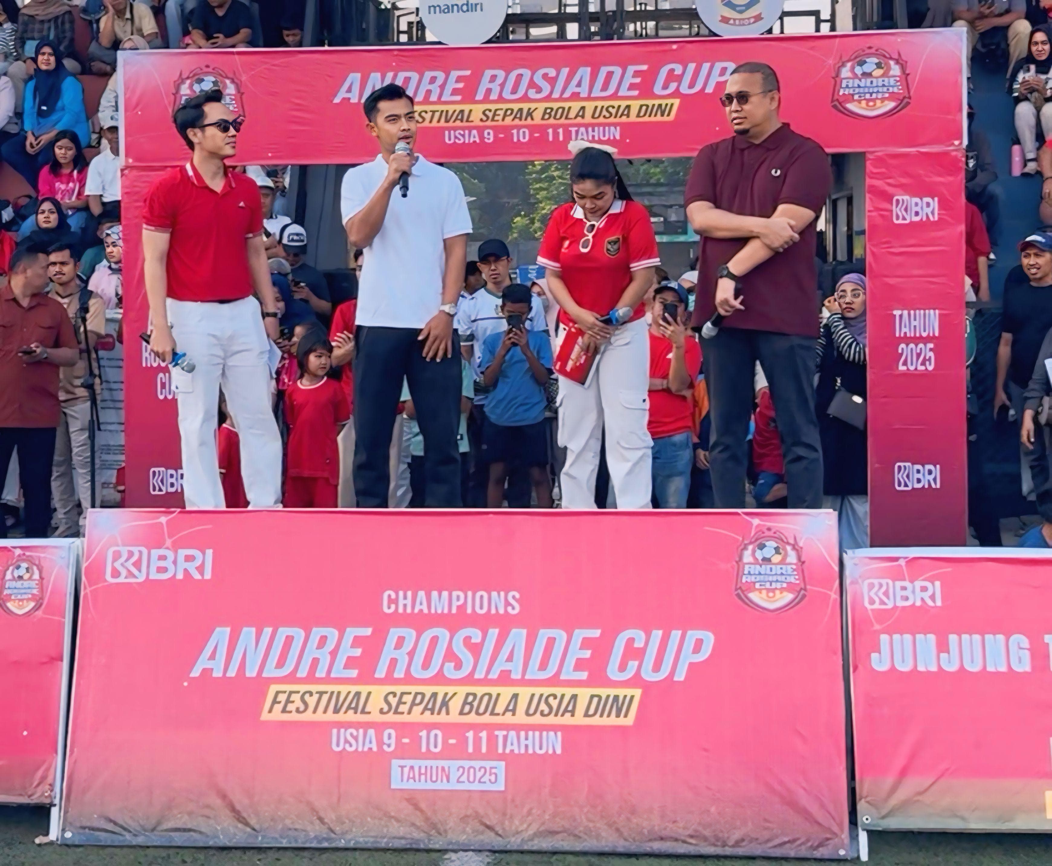 Ada Pratama Arhan, Andre Rosiade Cup Resmi Dibuka Komitmen Lahirkan Bakat Lokal Timnas Indonesia 2034